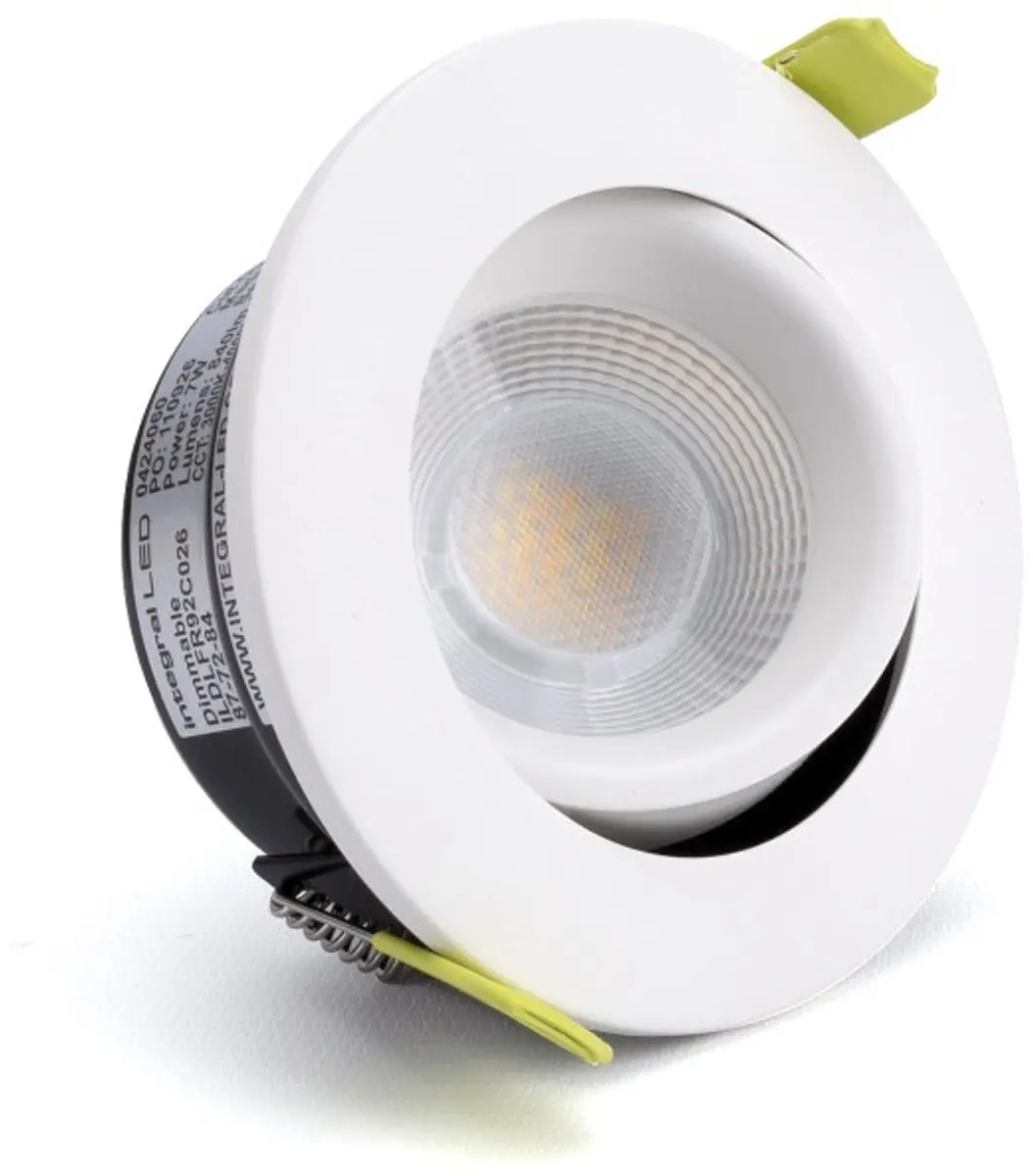 Integral LED Inbouwspot 7W 840lm 55° - Instelbaar Wit - IP65