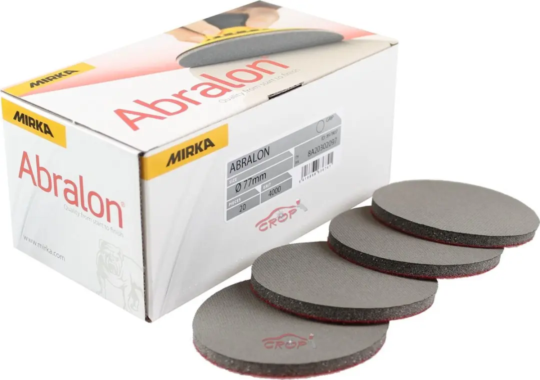 Mirka Abralon Schuurschijven 77mm P2000 - 20 Stuks