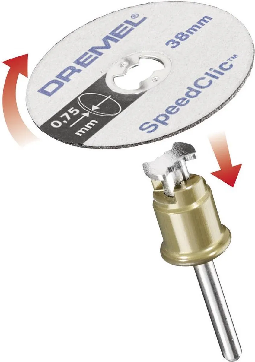 Dremel EZ SpeedClic SC409 Snijschijven - 5 Stuks