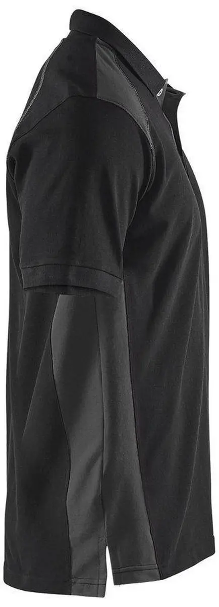 Blåkläder Poloshirt Piqué 3324-1050 - Zwart/Donkergrijs XL