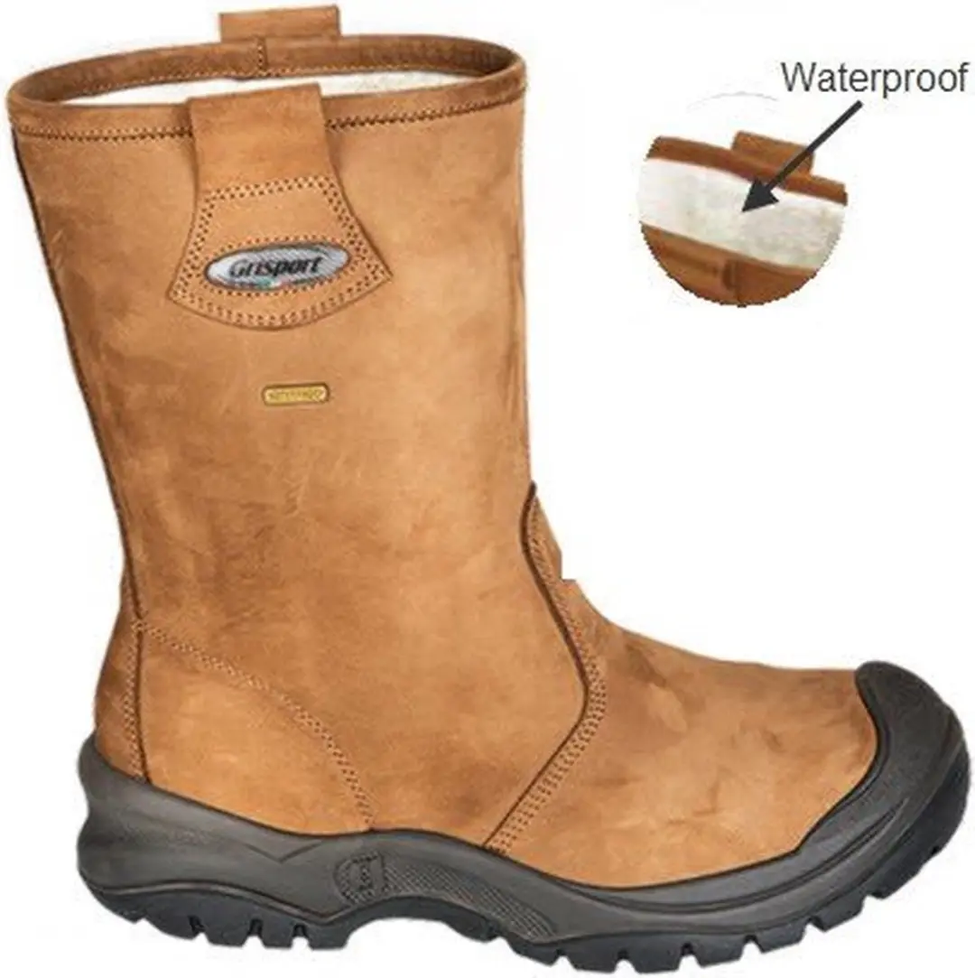 Grisport 72707C Gevoerde Laars Cognac - S3 - 41