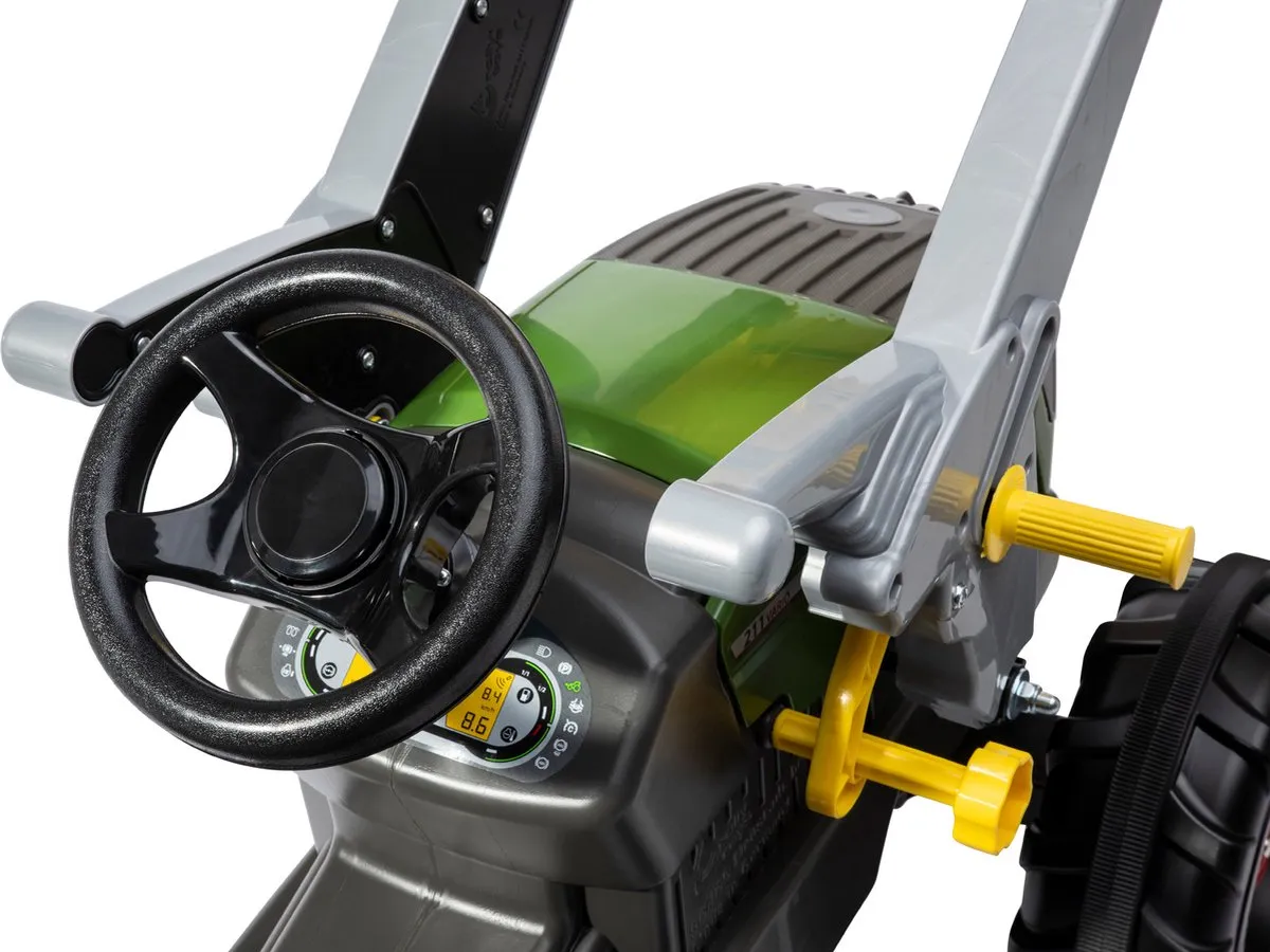 Rolly Toys RollyFarmtrac Fendt 211 Vario Tractor met Lader - Zwart/Groen/Grijs