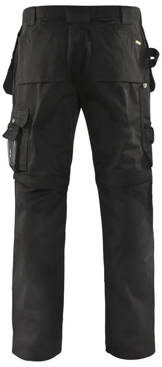 Blåkläder Werkbroek Zip-Off 1538-1860 D120 - Zwart