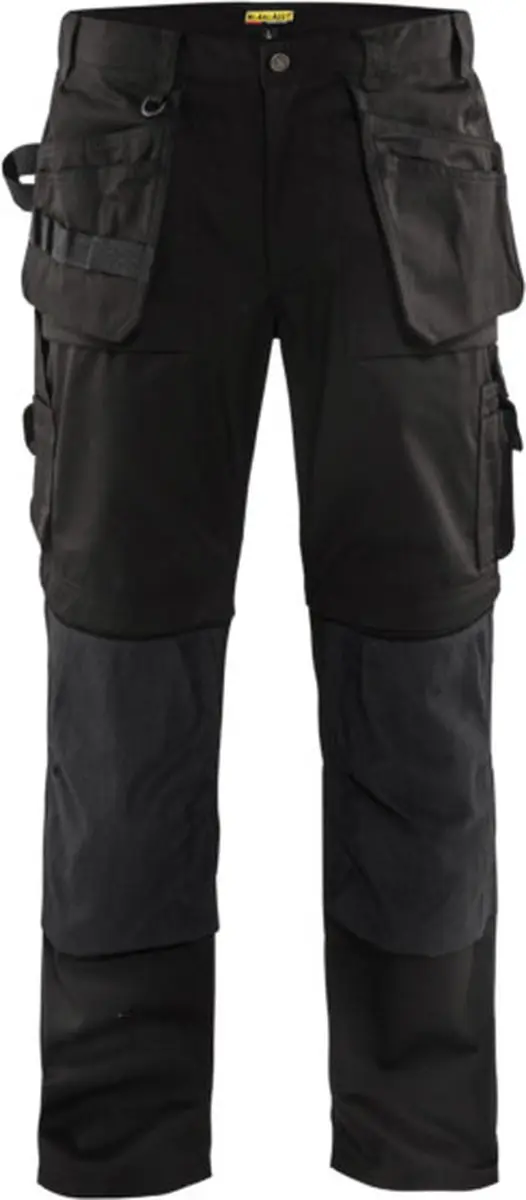 Blåkläder Werkbroek Zip-Off 1538-1860 D120 - Zwart - afbeelding 6 van 6