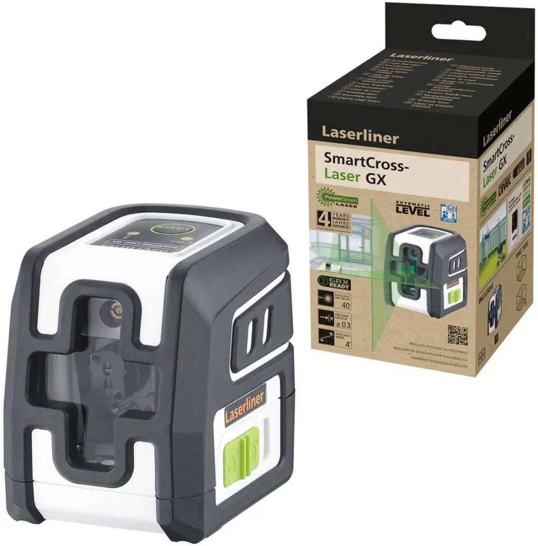 Laserliner SmartCross-Laser GX Kruislijnlaser 40m