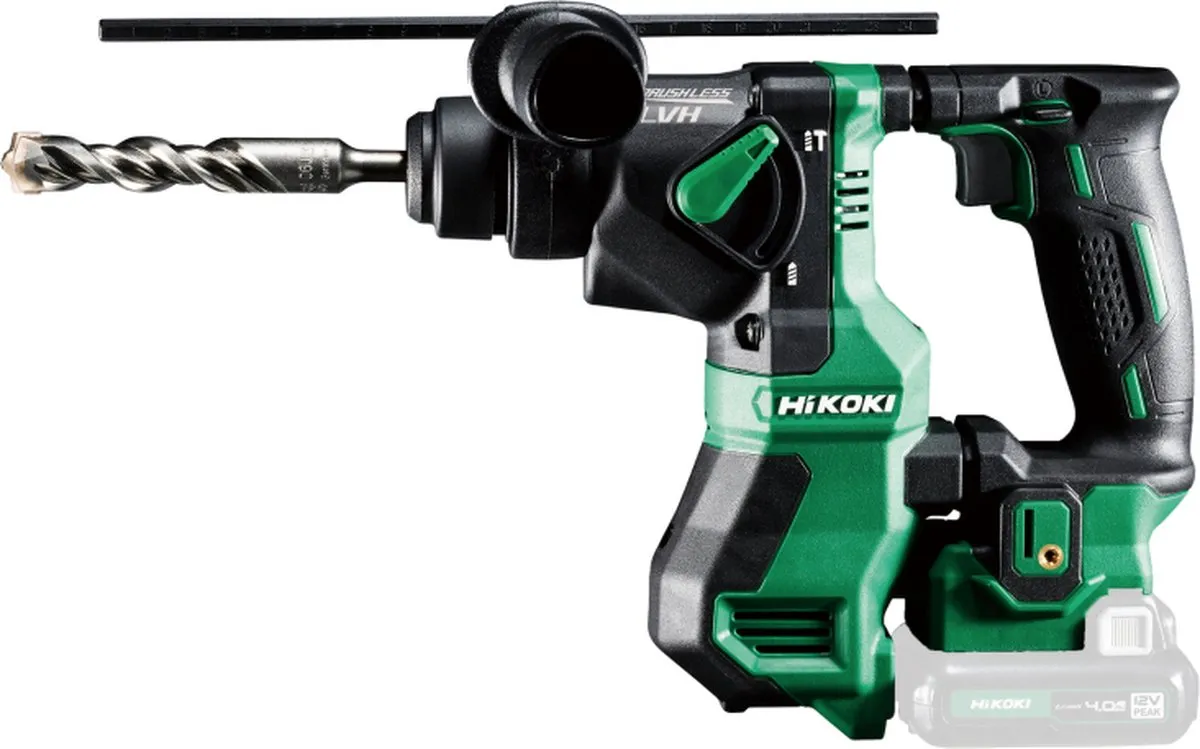 Hikoki DH12DD Accu Boorhamer SDS-Plus 12V - 2 Snelheden