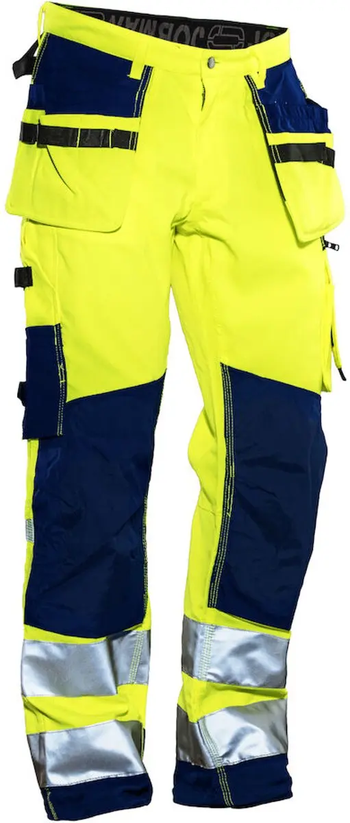 Jobman 2222 Hi-Vis Trousers Star HP 65222207