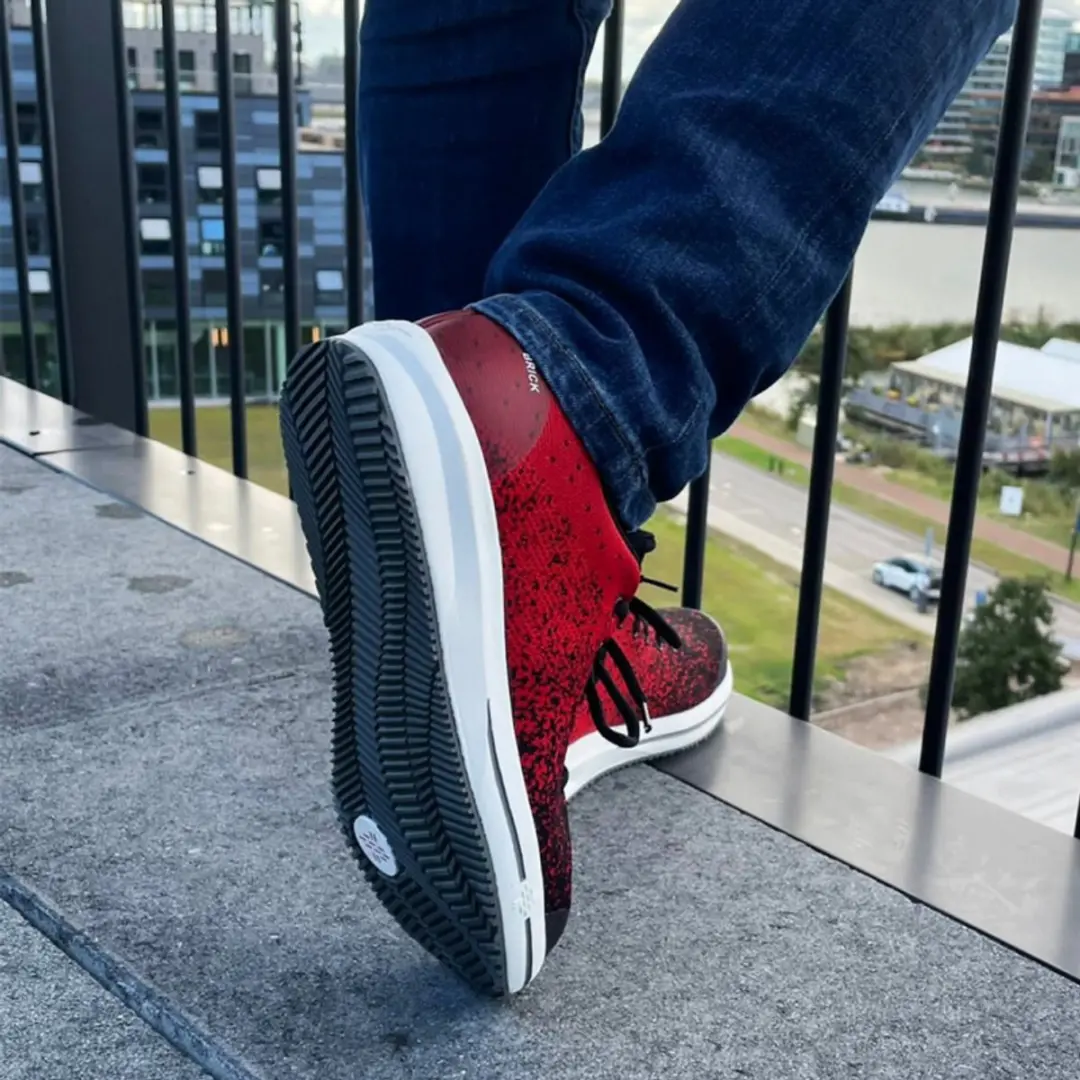 Redbrick Motion Spirit Werkschoen S1P - Rood - 40