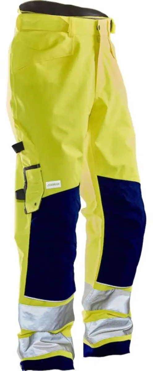 Jobman 2263 Hi-Vis Werkbroek Geel/Navy