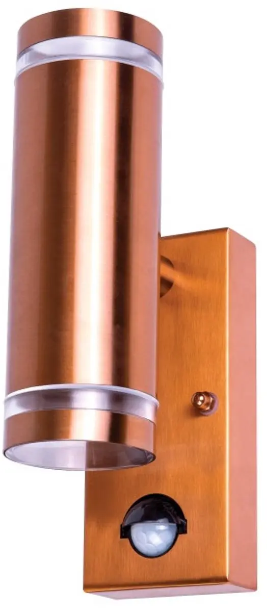 Integral Buiten Wandlamp Koper IP54 Up&Down - 2x GU10