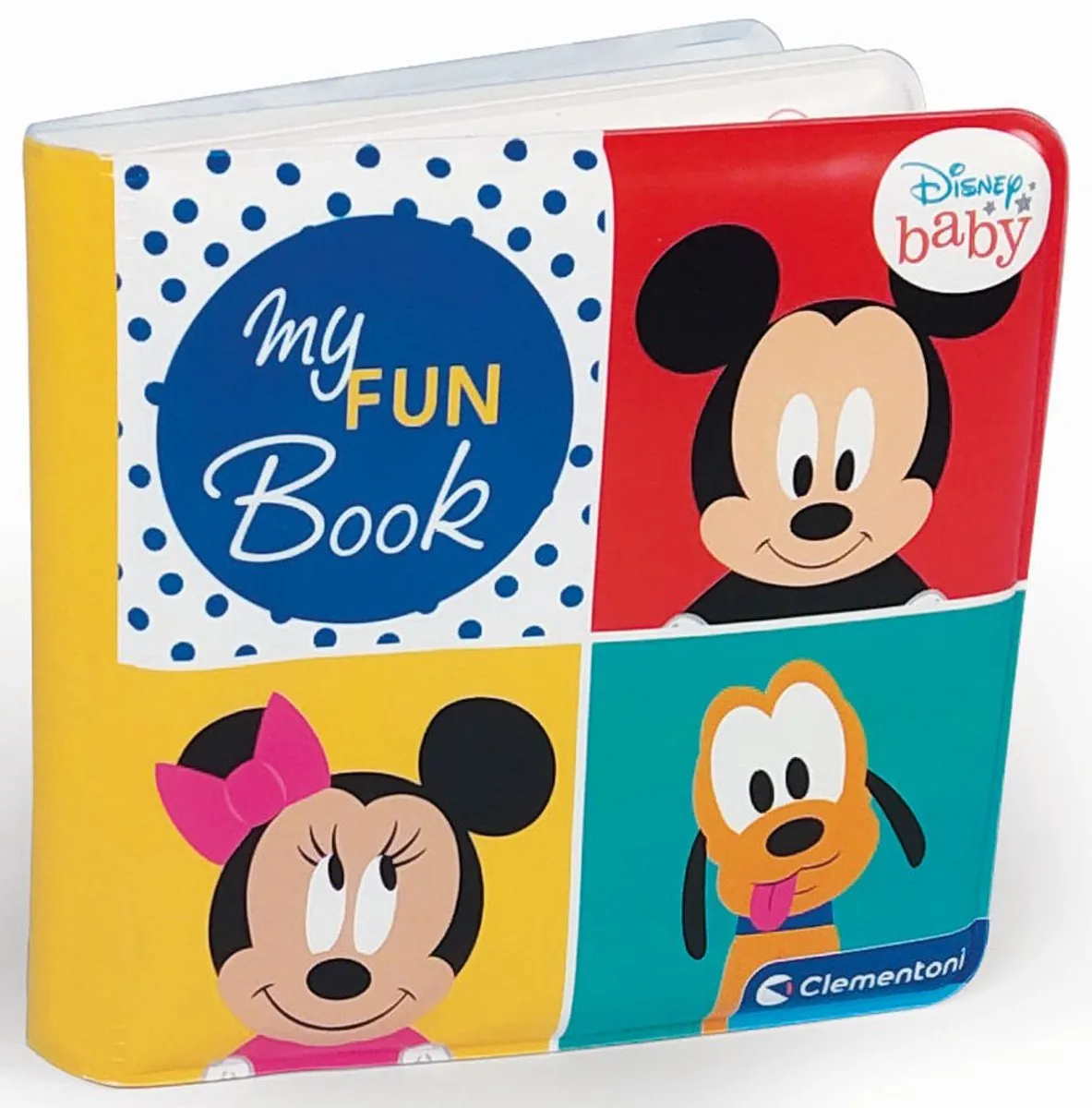 Clementoni - Disney baby boek - My Fun Book - Met magisch water effect - vanaf 6 maanden