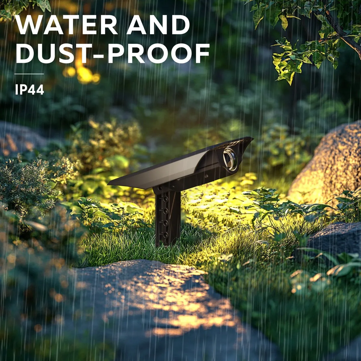 Calex Padoa Solar Prikspot - 2 Stuks - Zwart