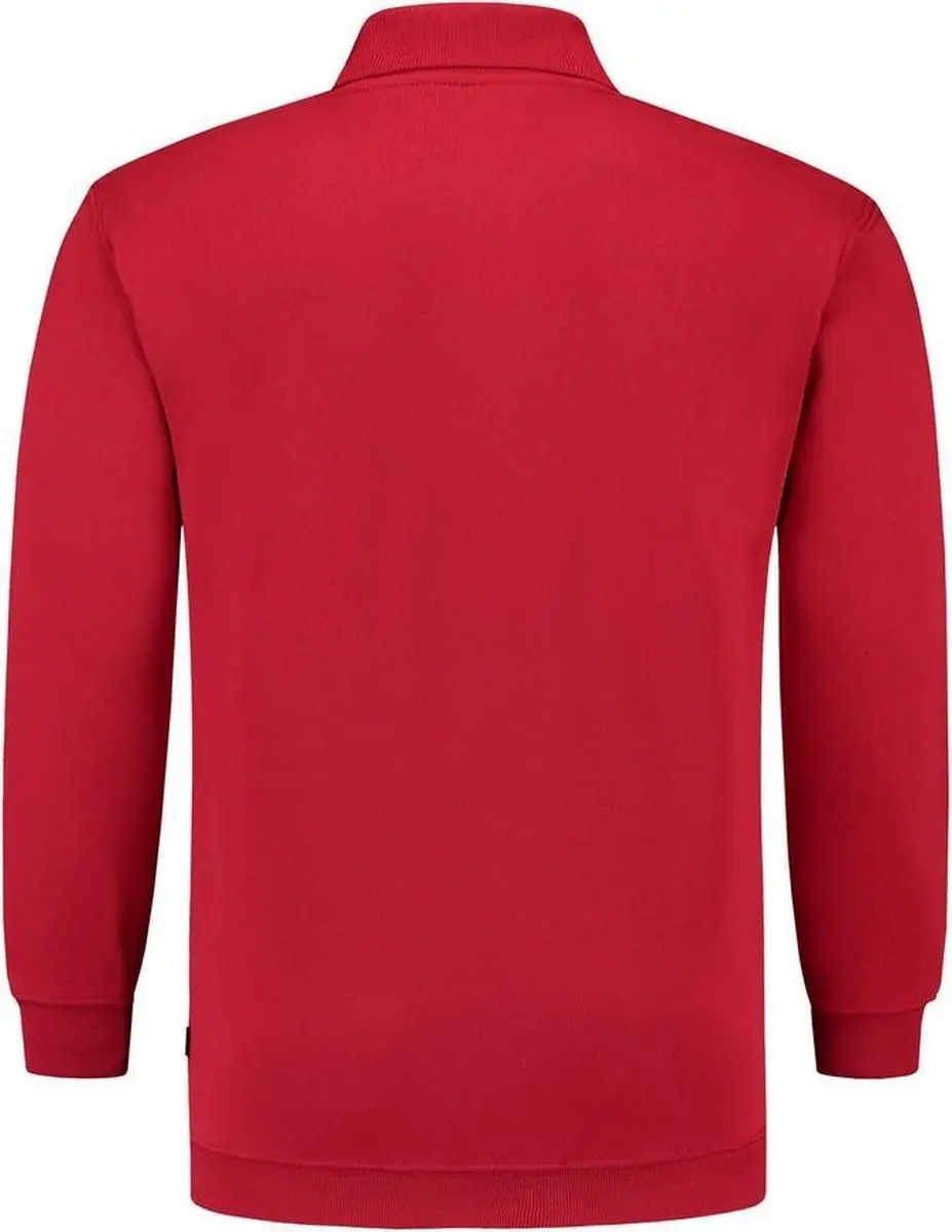 Tricorp Polosweater Boord Rood - Maat L