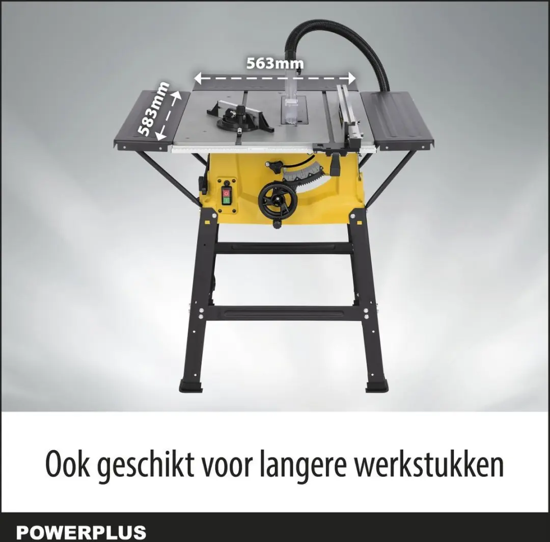 Powerplus POWX07595 Elektrische Tafelzaag 2000W - Ø250mm