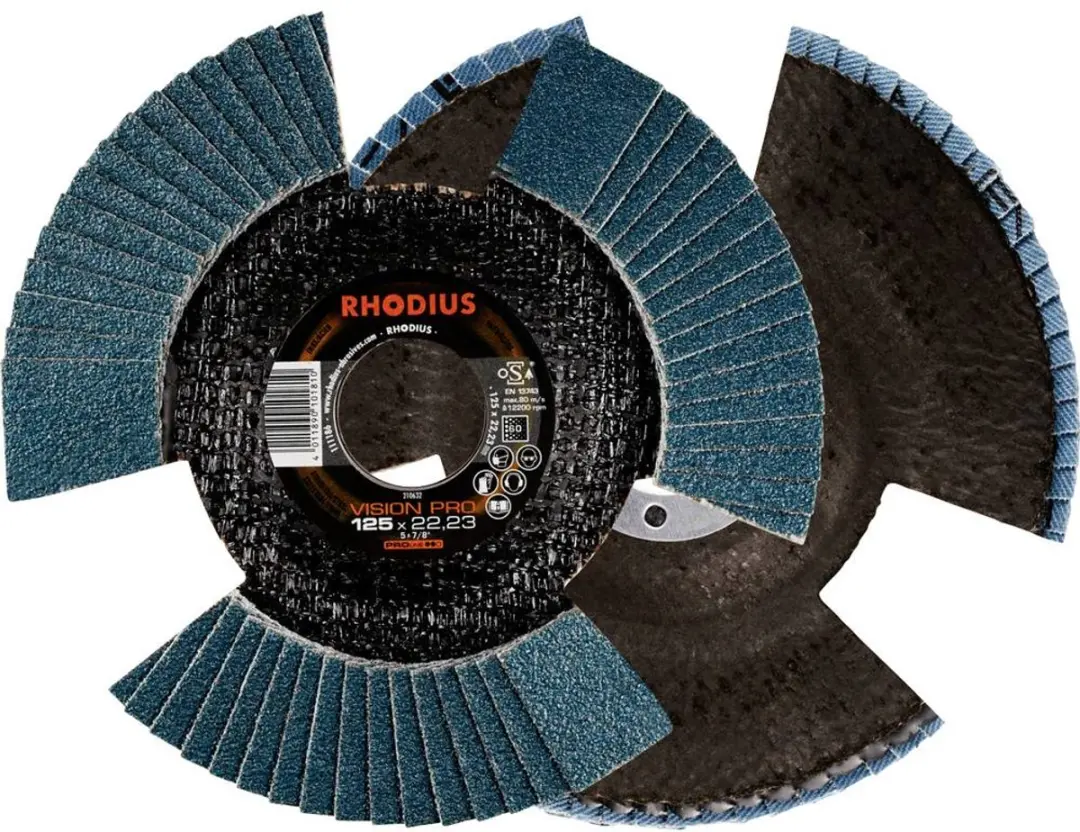 Rhodius VISION PRO PACK Lamellenschijf 125mm 60