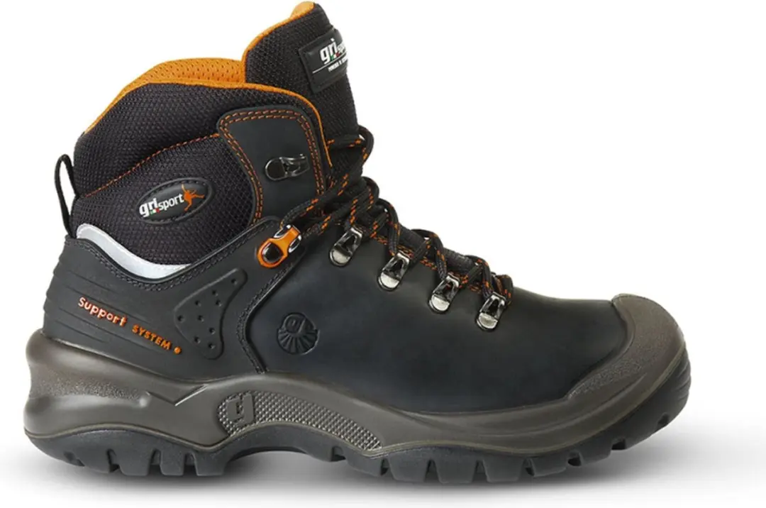 Grisport 803L/903L Hoog Werklaarzen - Zwart - Maat 41