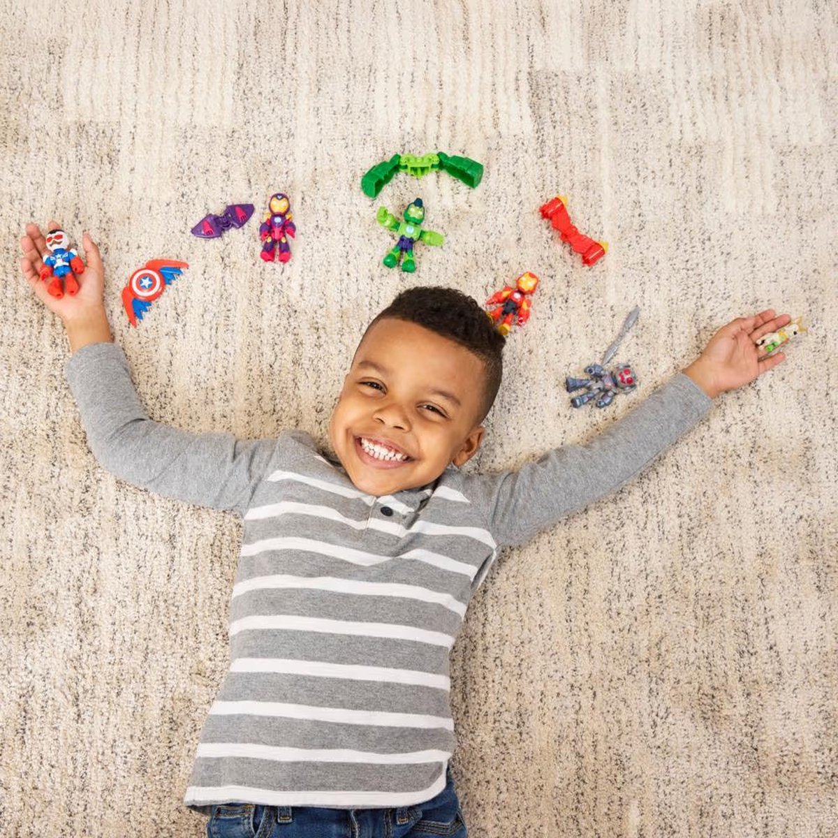 Hasbro Marvel Iron Man & Friends actiefiguren - 6-delige set - Vanaf 3 jaar