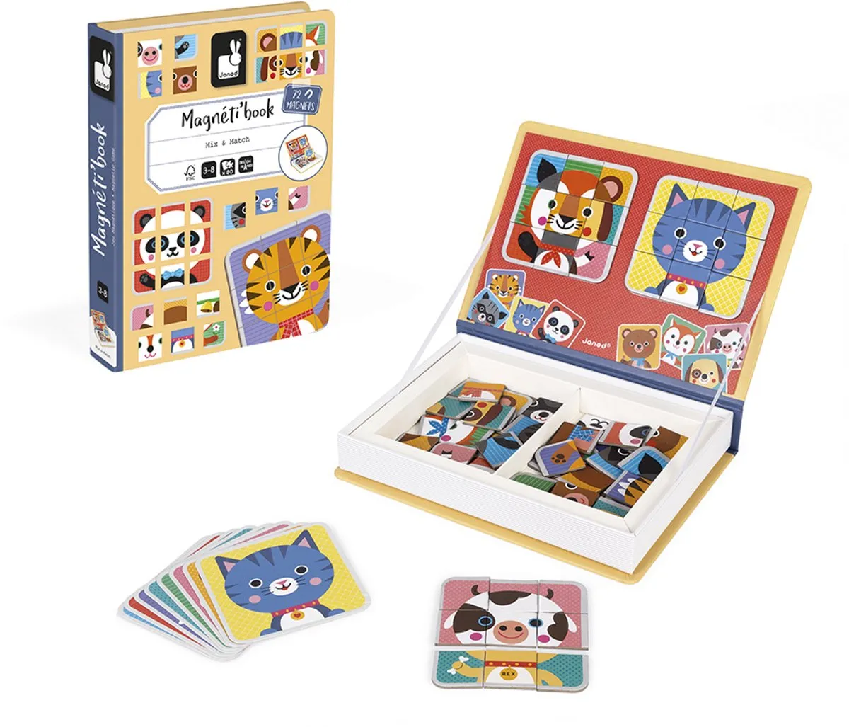 Janod Magnetibook Mix & Match