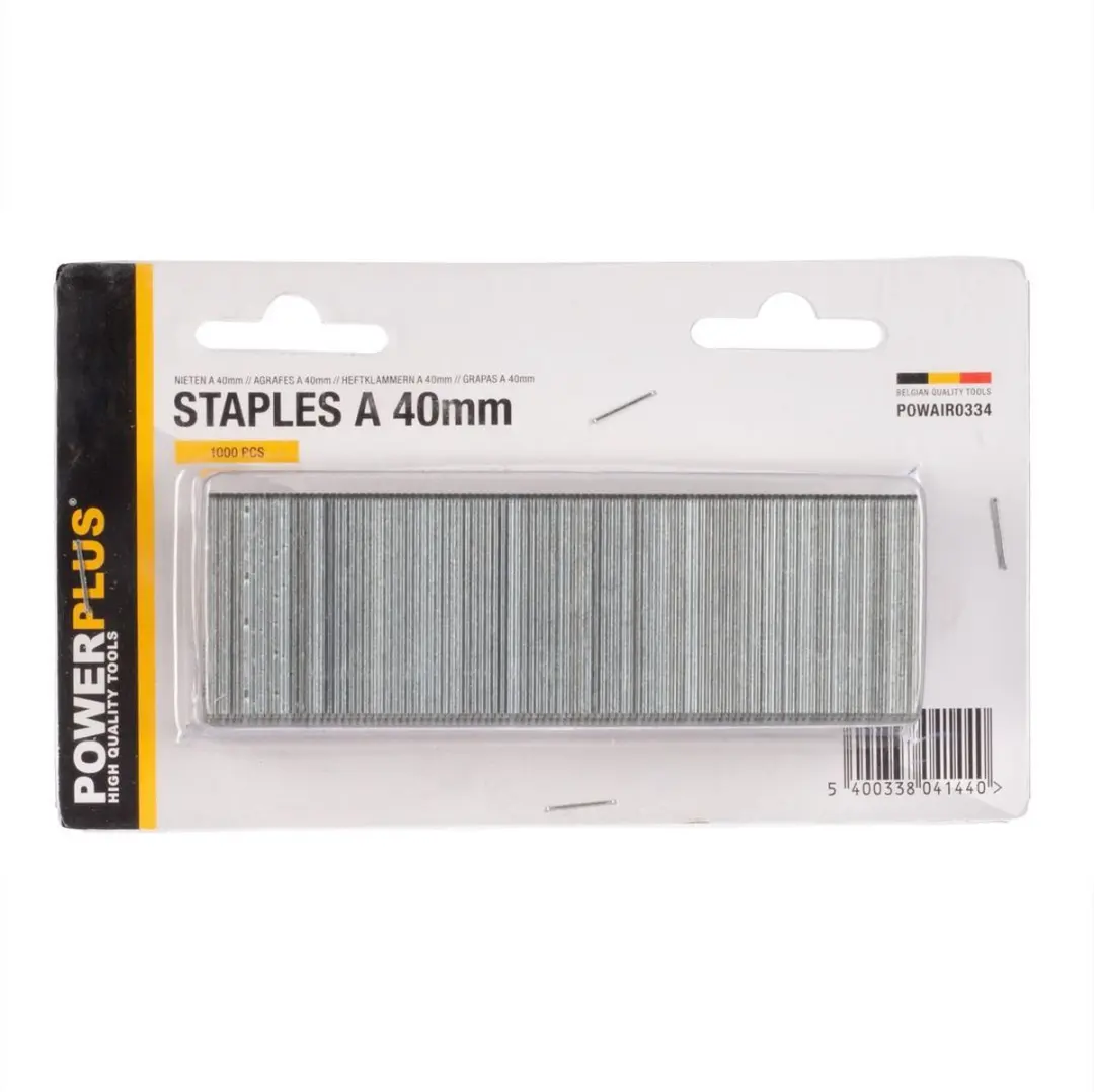Powerplus POWAIR0334 Nietjes 40mm - 1000 Stuks