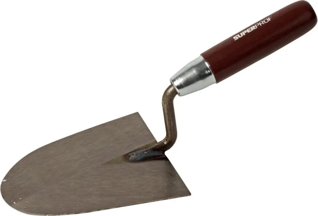 Super Prof Metseltroffel RS 160mm Houtgreep - Wit