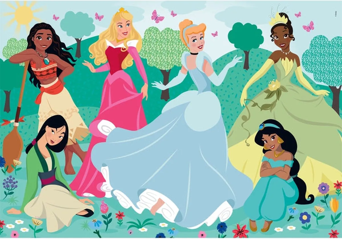 Clementoni Maxi Puzzel 104 Stuks Disney Prinses - Multicolor - afbeelding 6 van 6