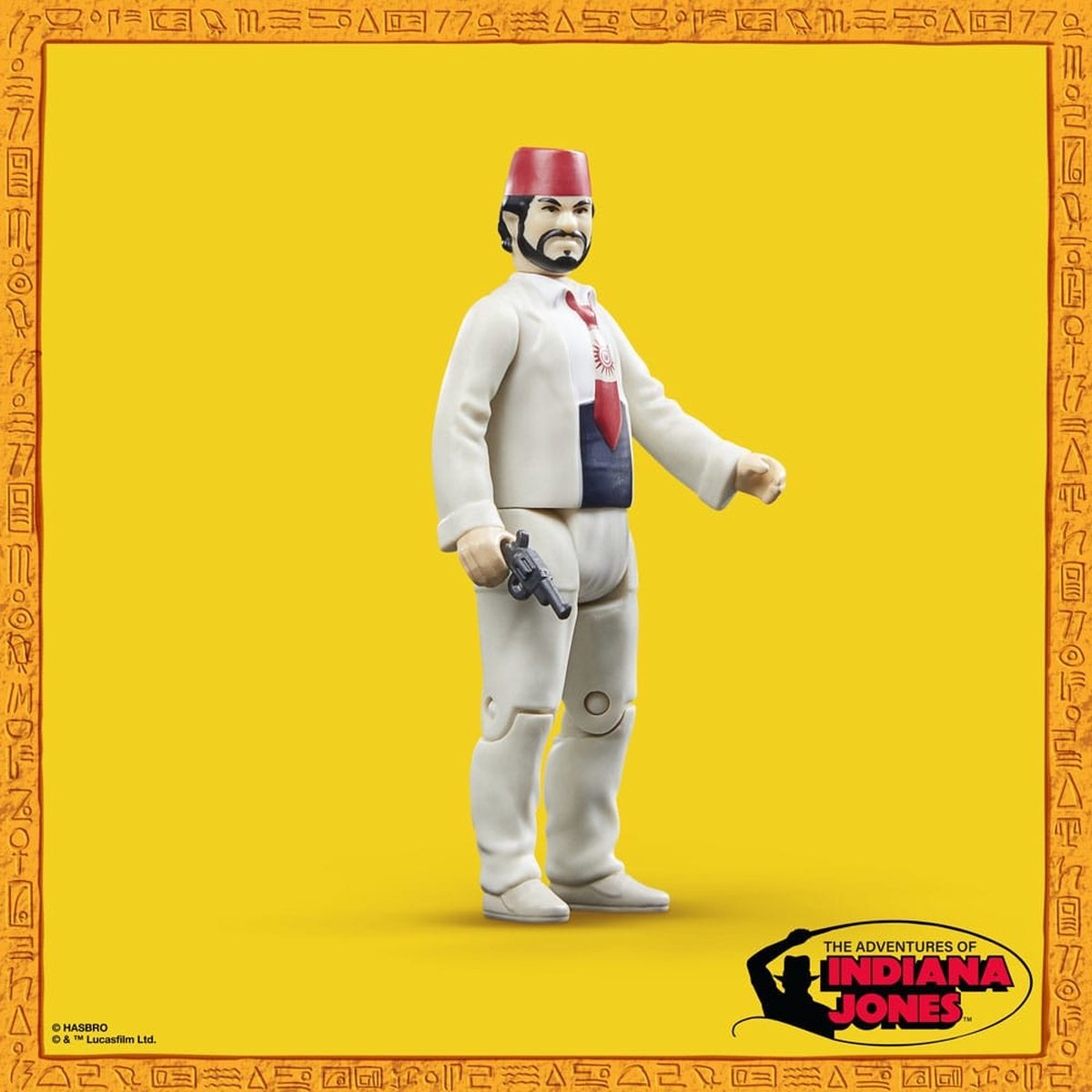 Hasbro Indiana Jones - Retro Collection Sallah The Last Crusade 10 cm Actiefiguur - Multicolours