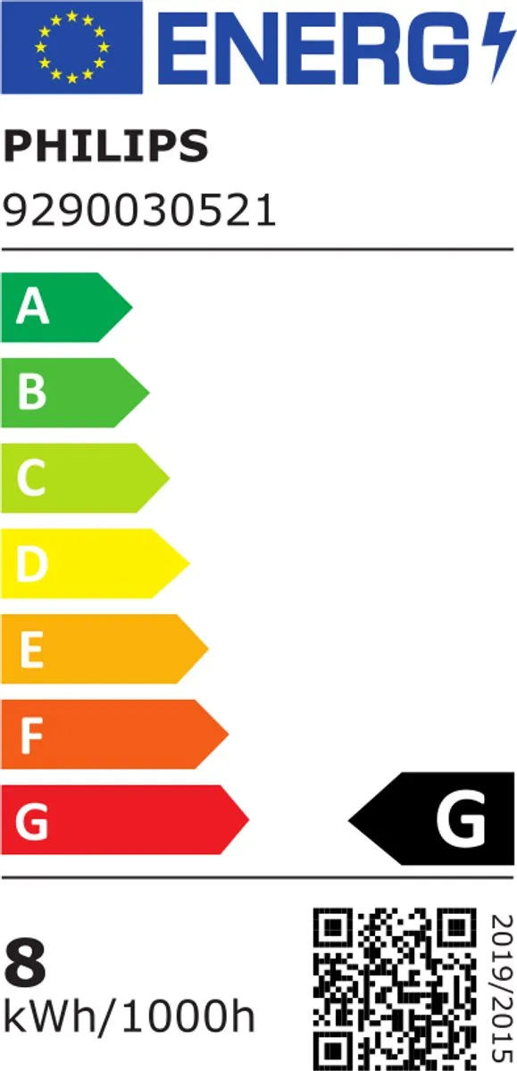 Philips Hue Filament G125 Warmwit E27 - 7.2W
