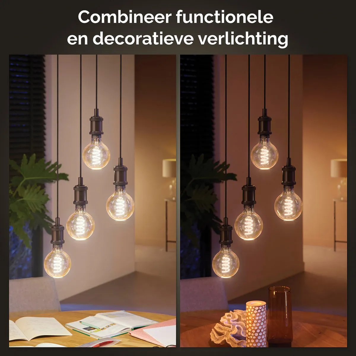 Philips Hue Filament G125 Warmwit E27 - 7.2W
