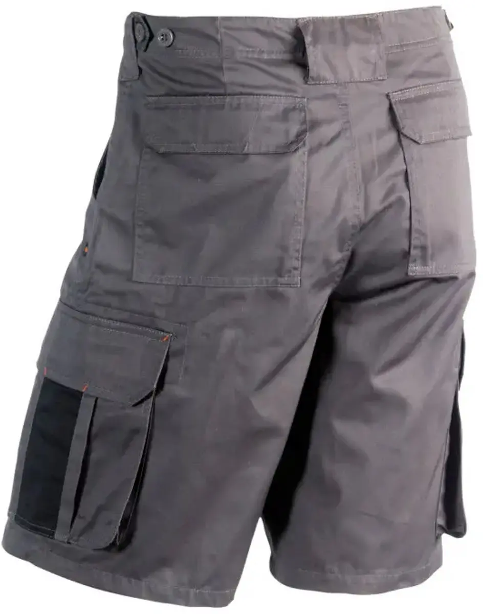 Herock Tyrus Korte Werkbroek Essentials 48 - Grijs/Zwart