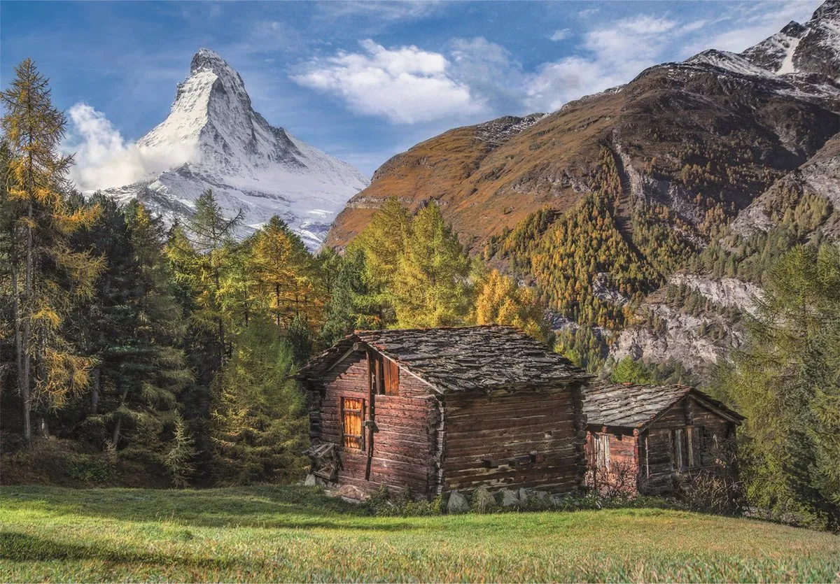 Clementoni Matterhorn Puzzel 500 Stuks - Multikleur