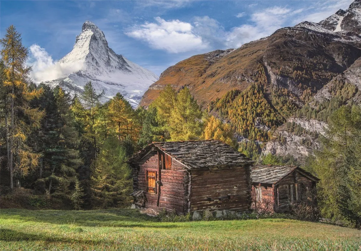 Clementoni Matterhorn Puzzel 500 Stuks - Multikleur