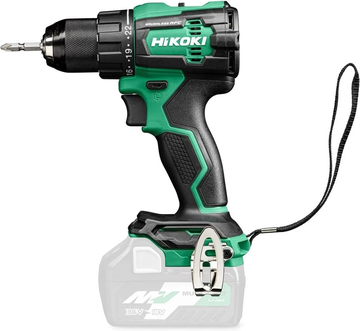 Hikoki DS18DEW2Z 18V Accu boor-schroefmachine body in HSCII koffer