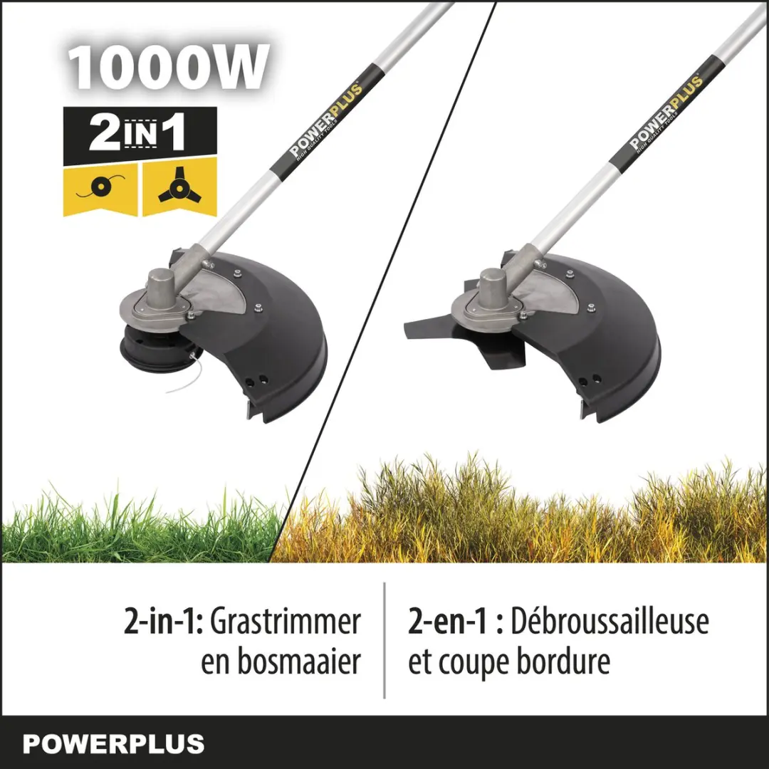 Powerplus POWXG30405 Elektrische Bosmaaier 38cm - 1000W - afbeelding 6 van 6