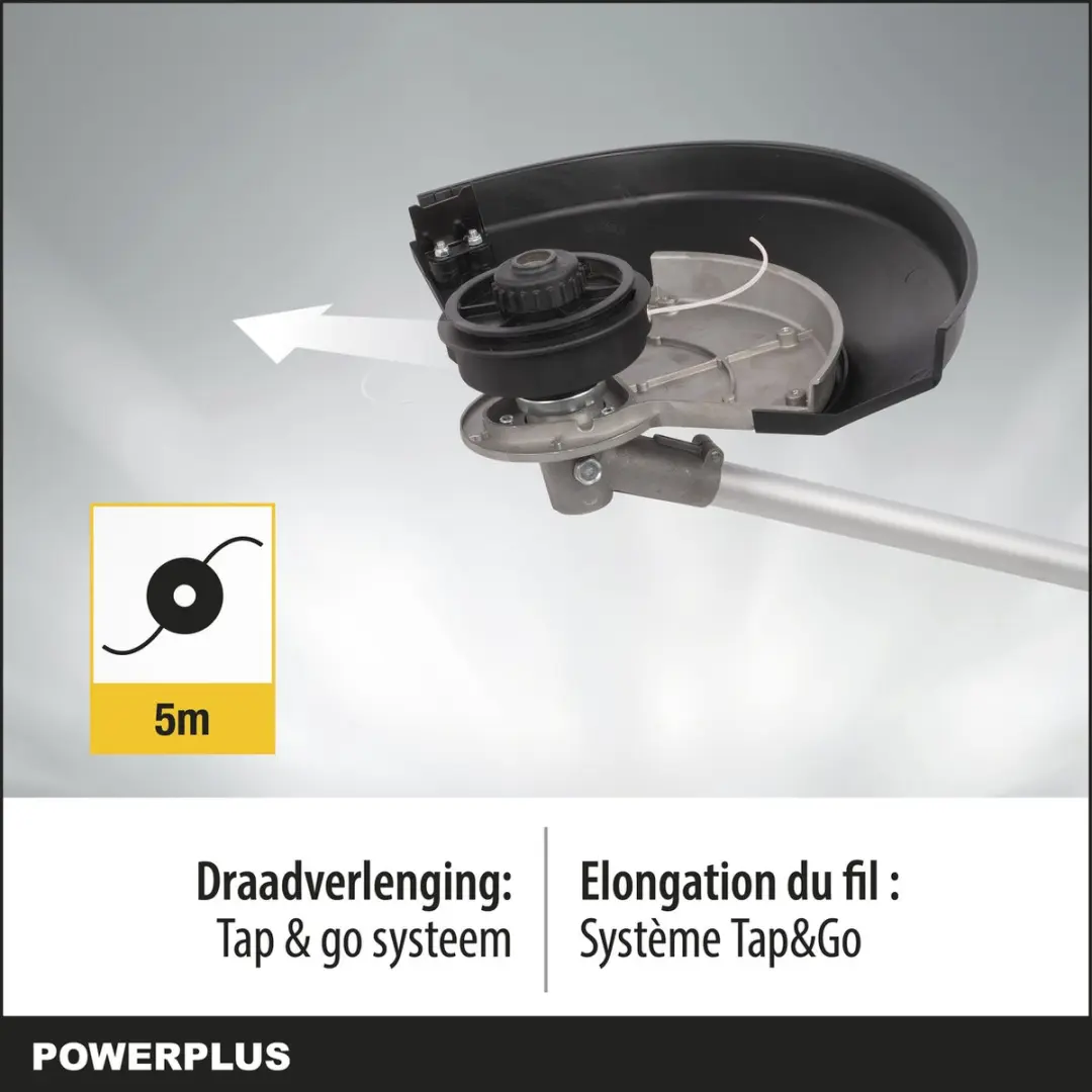 Powerplus POWXG30405 Elektrische Bosmaaier 38cm - 1000W