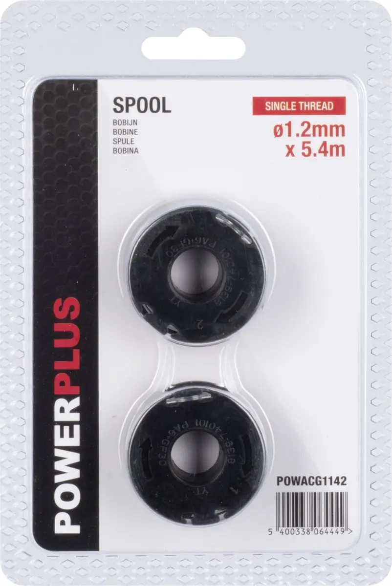 Powerplus POWACG1142 Spoel Grastrimmer - 2 Stuks