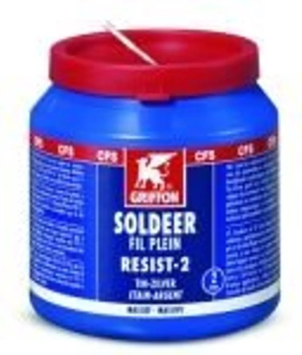 Griffon Zilverzachtsoldeer Resist 2 2mm - 500g