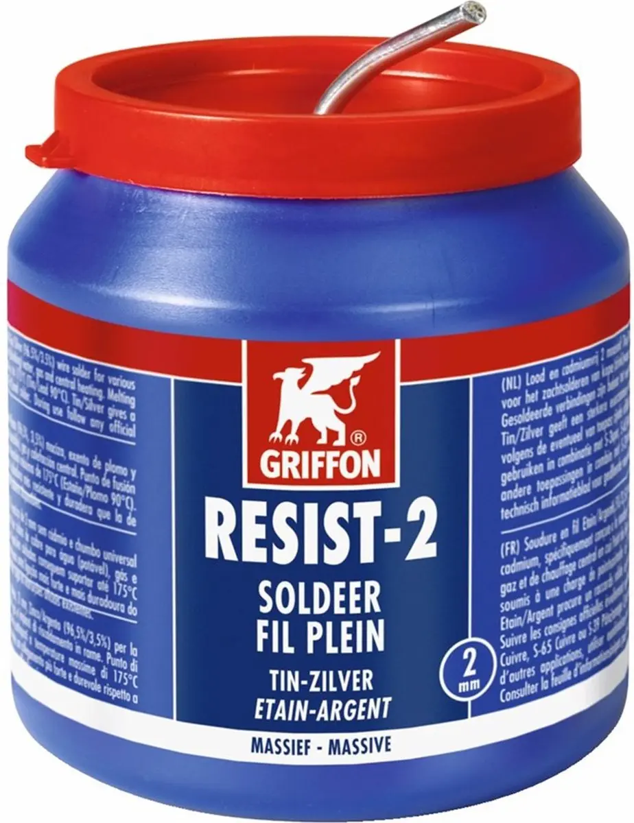 Griffon Zilverzachtsoldeer Resist 2 2mm - 500g
