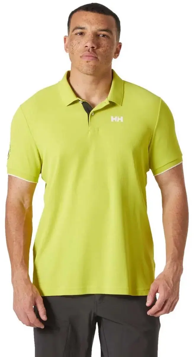 Helly Hansen Ocean 2.0 Poloshirt - M - Cyber Lime - afbeelding 6 van 6