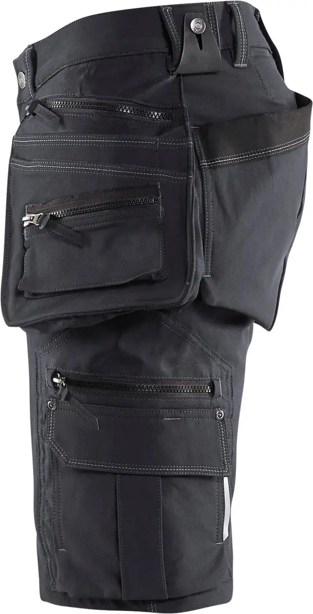 Blåkläder Short 4-weg Stretch X1900 56 - Donkergrijs/Zwart