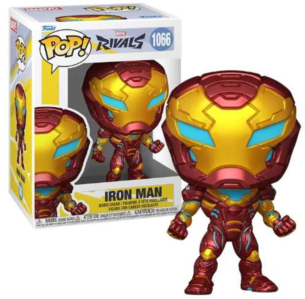 Funko Pop! Marvel Rivals Iron Man #1066 - Multicolor