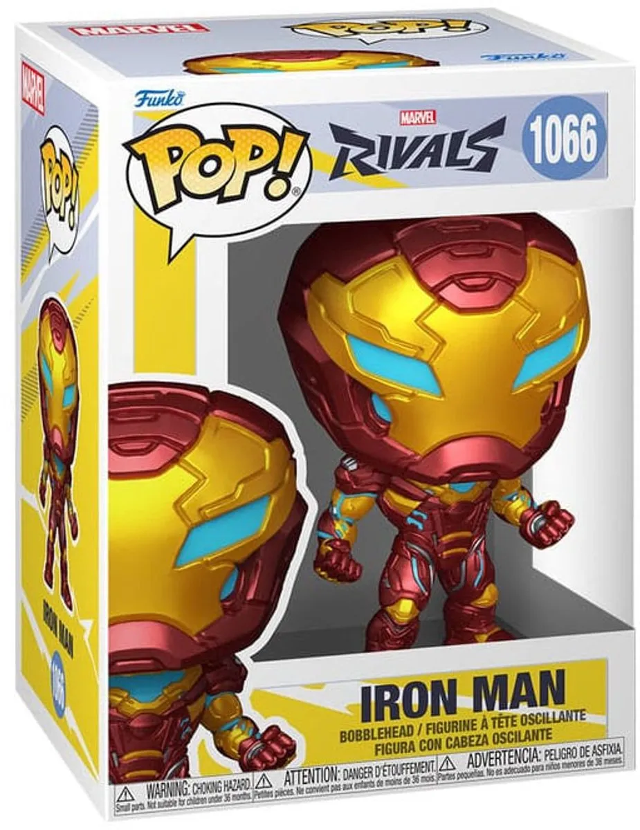 Funko Pop! Marvel Rivals Iron Man #1066 - Multicolor