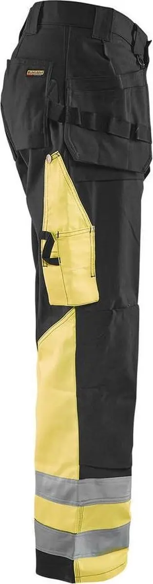 Blåkläder Werkbroek 1529-1370 High Vis - Maat 52 - Zwart/Geel - afbeelding 6 van 6