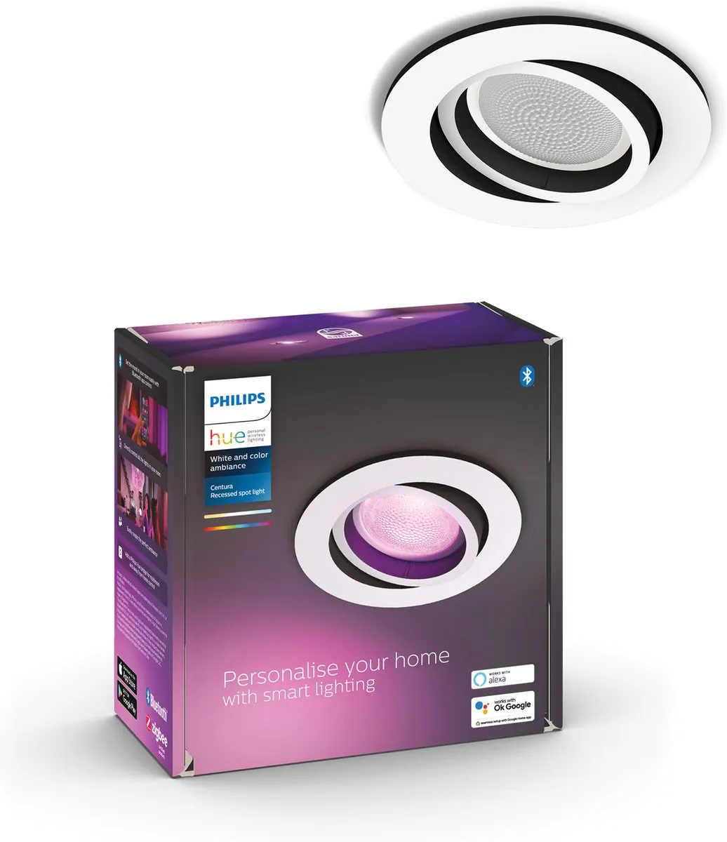 Philips Hue Centura Inbouwspot GU10
