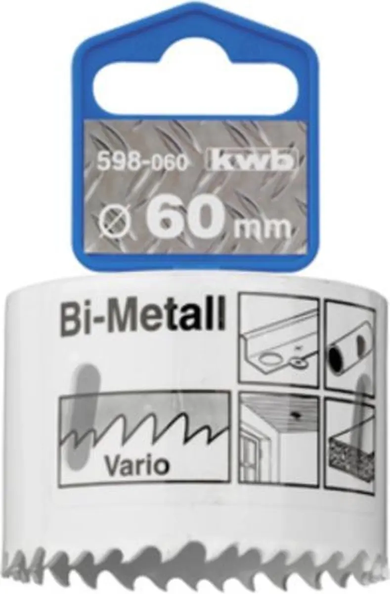 KWB Gatenzaag Bi-metaal HSS 598-121