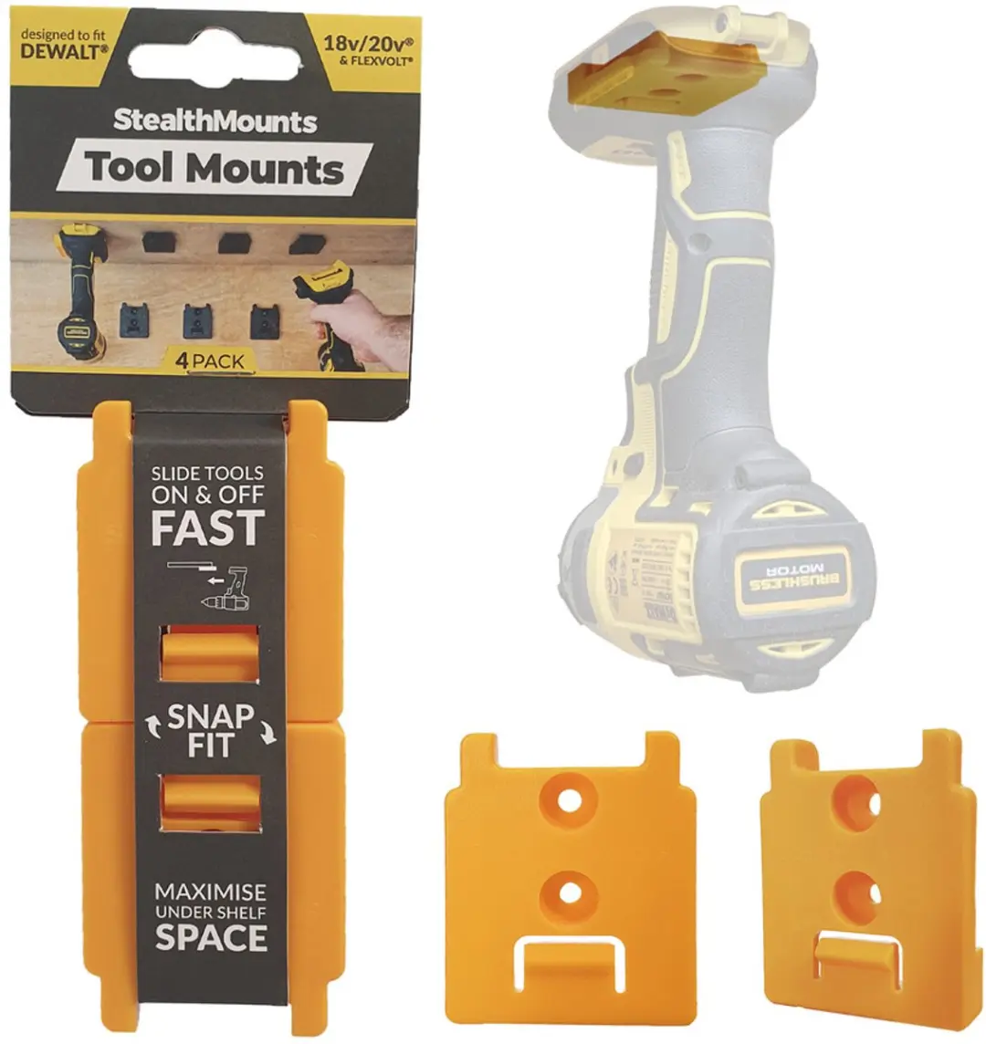 StealthMounts TM-DW18-YLW-4 Machinehouder DeWALT XR