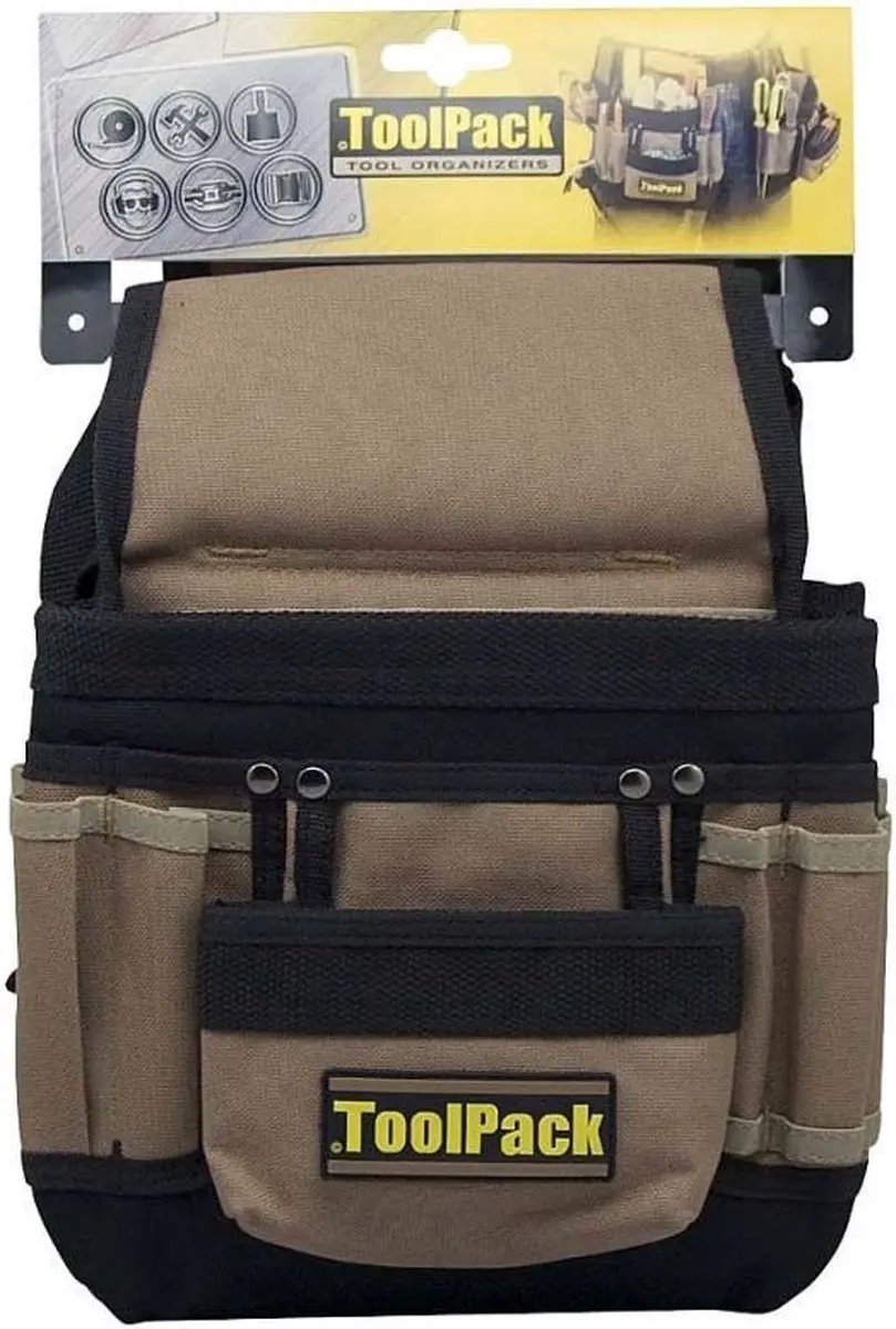 Toolpack Classic Gereedschapsgordel 360.056 - 2 Holsters - Multikleur
