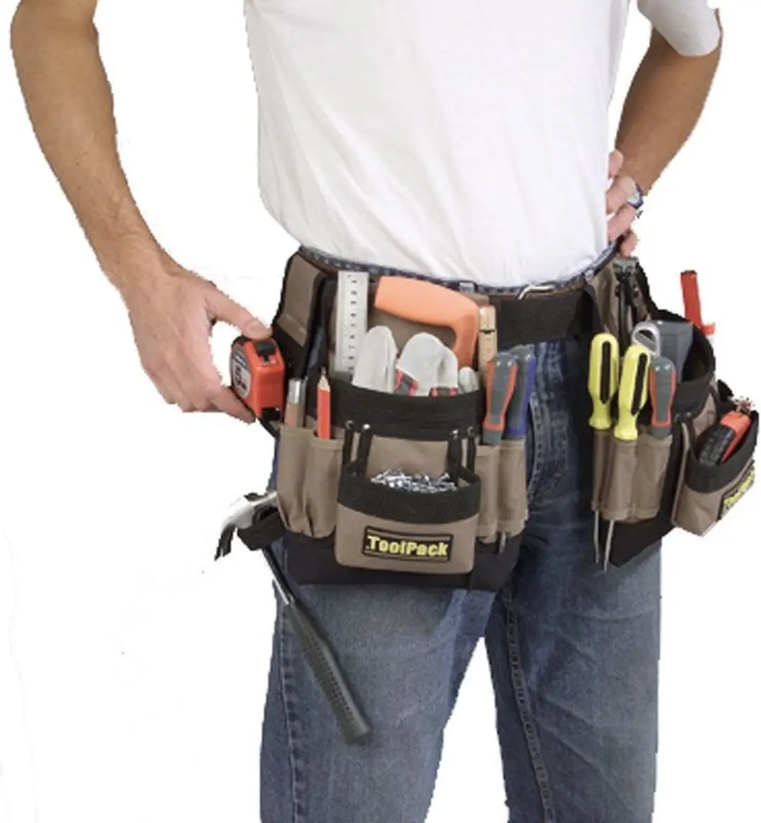 Toolpack Classic Gereedschapsgordel 360.056 - 2 Holsters - Multikleur