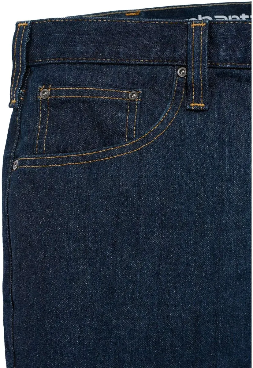 Carhartt Straight Fit 5-Pocket Jeans - Blauw - 36/32