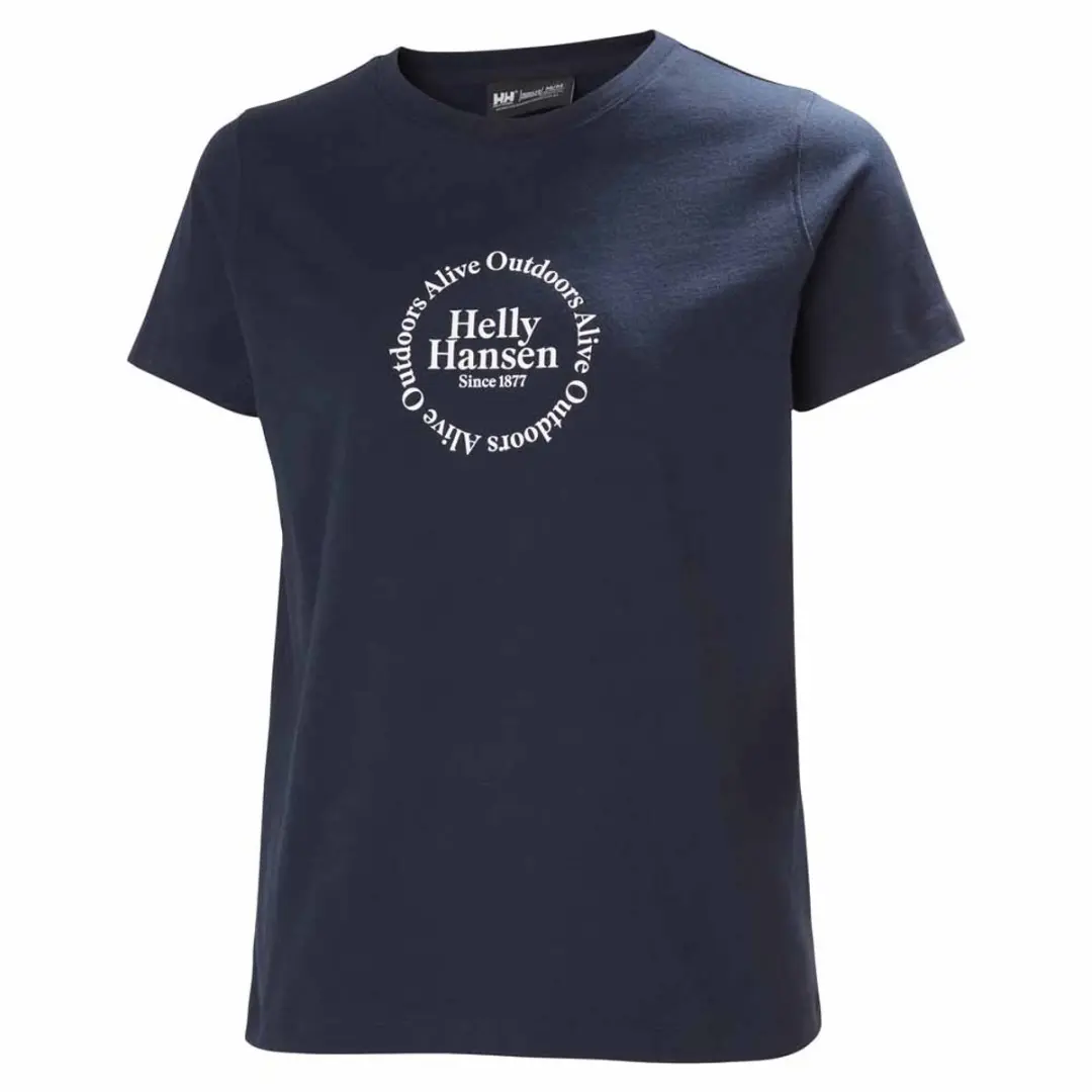 Helly Hansen Core Graphic 2.0 T-shirt - Blauw S