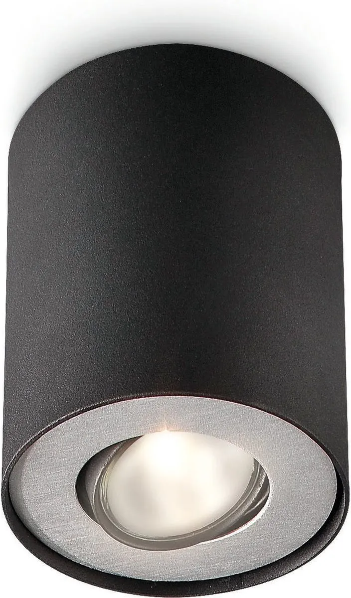 Philips Hue Pillar Opbouwspot - Zwart - Incl. Dimmer Switch